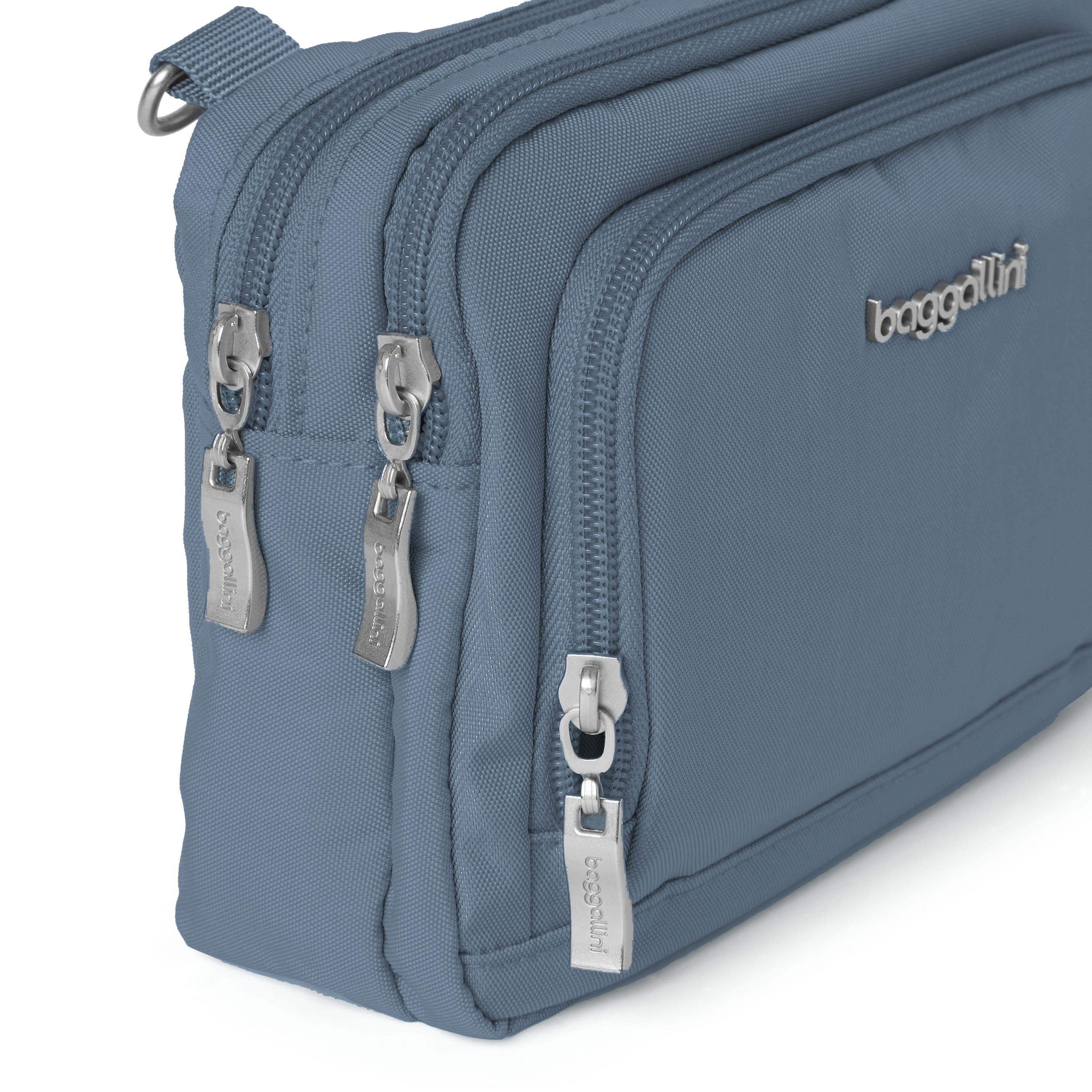 Trifecta RFID Wallet Crossbody Bag, Alternate, color, Mist