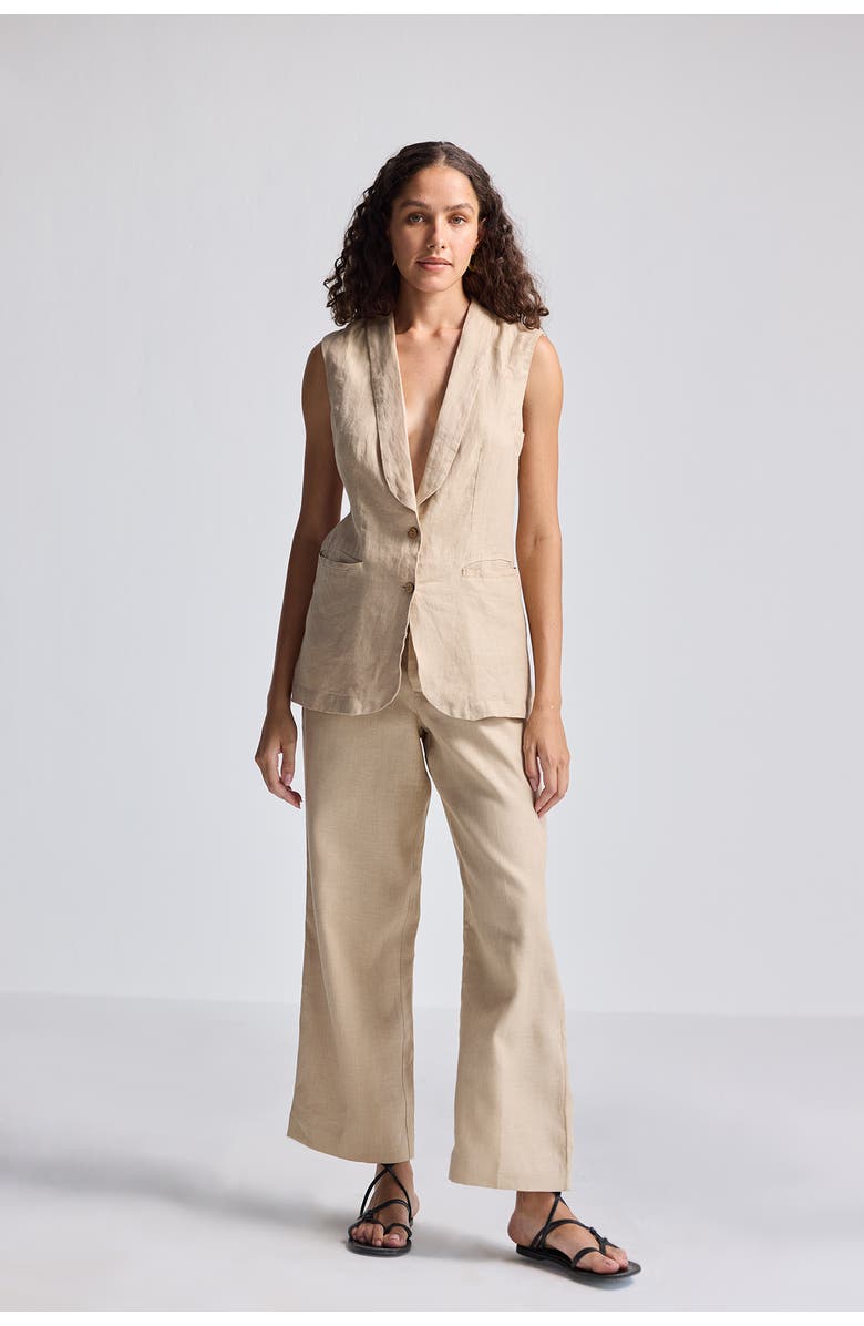 Reistor Wide Leg Pants, Alternate, color, Neutral Beige