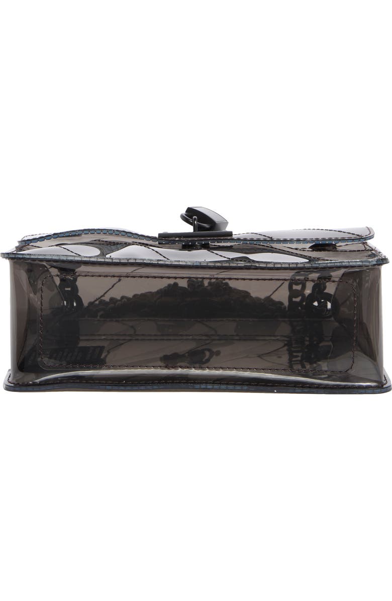 Kurt Geiger London Mini Brixton Vinyl Crossbody Bag, Alternate, color, Black