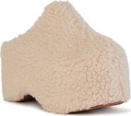 AZALEA WANG Dolorita Faux Shearling Clog