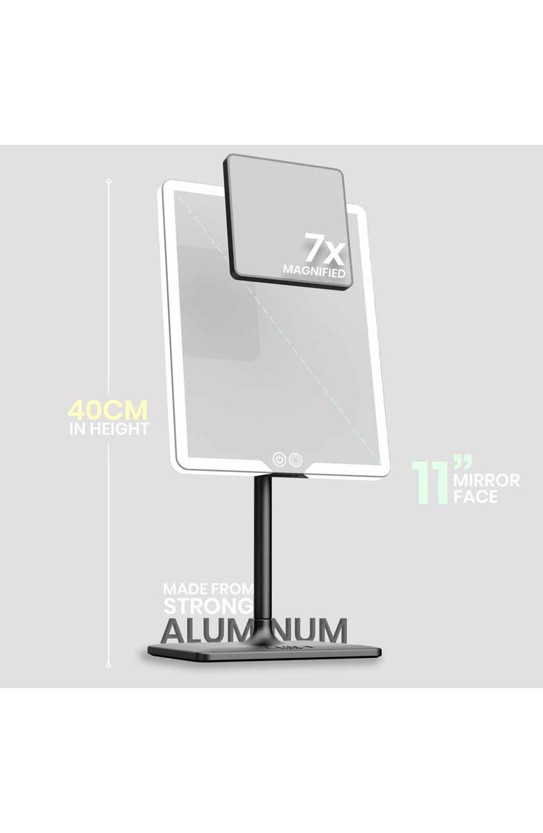 LUNA London ORBIT Mirror, Alternate, color, Phantom Black