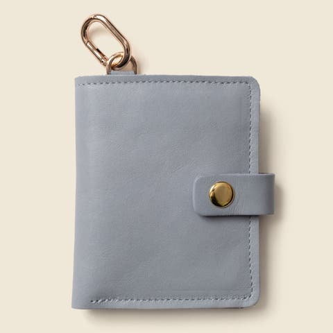 Wallet with Snap and Key Ring