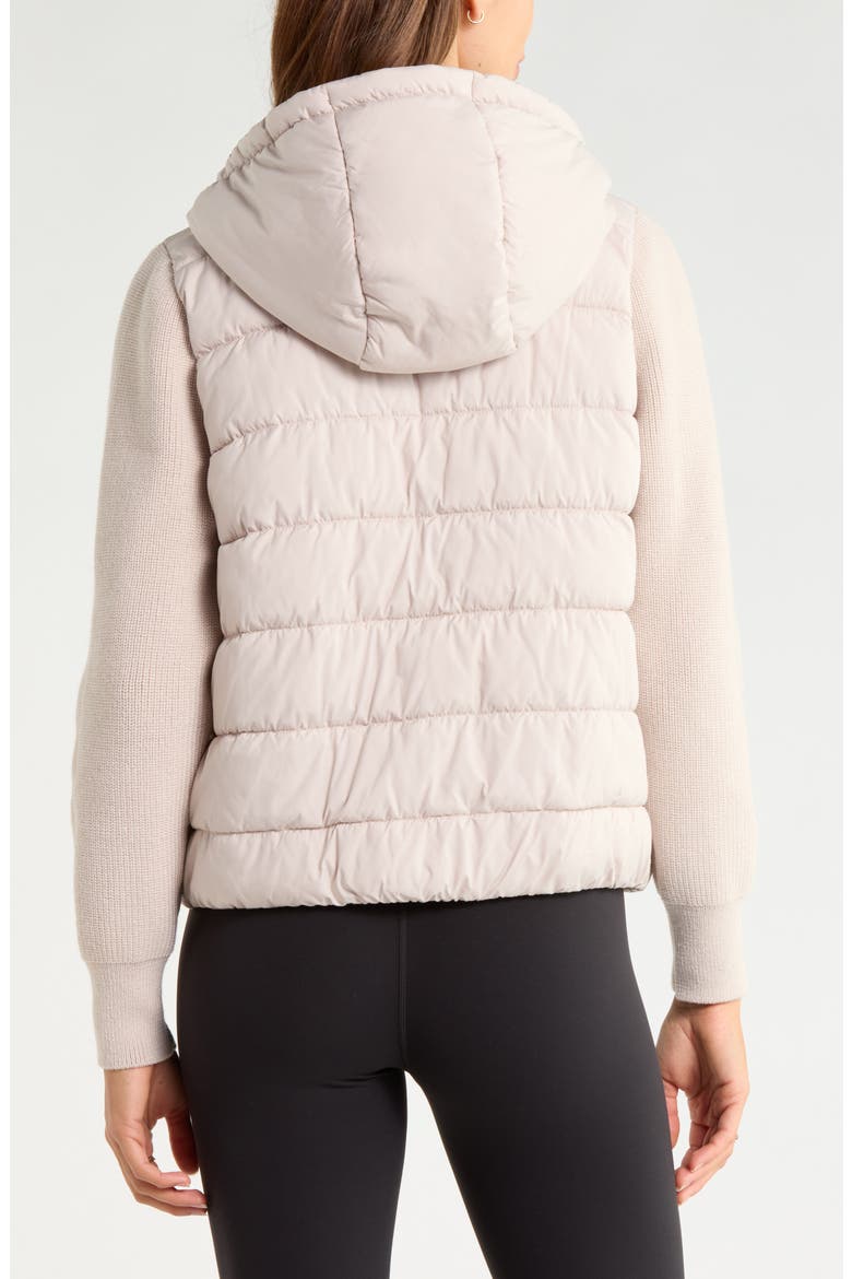 Lumen Hybrid Quilted Jacket, Alternate, color, GREY PEBBLE