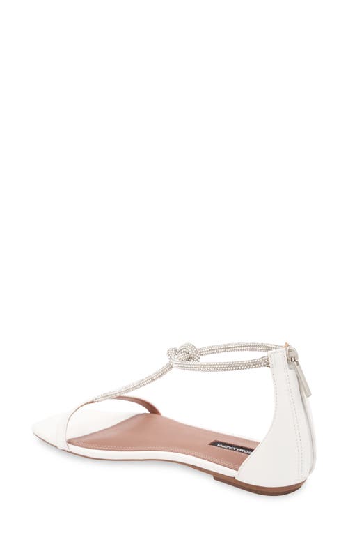 Bcbg Kelli Ankle Strap Sandal In White
