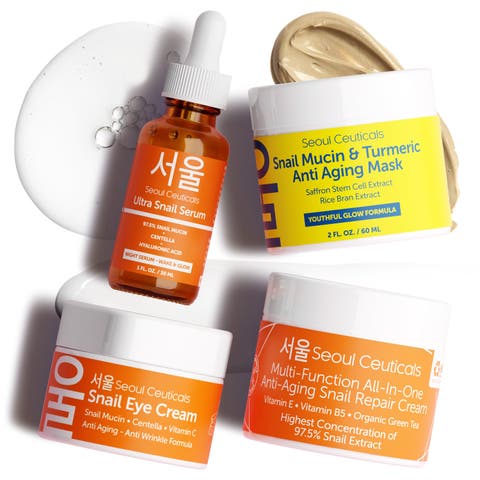 Korean Beauty Bundle Snail Mucin Glow Kit