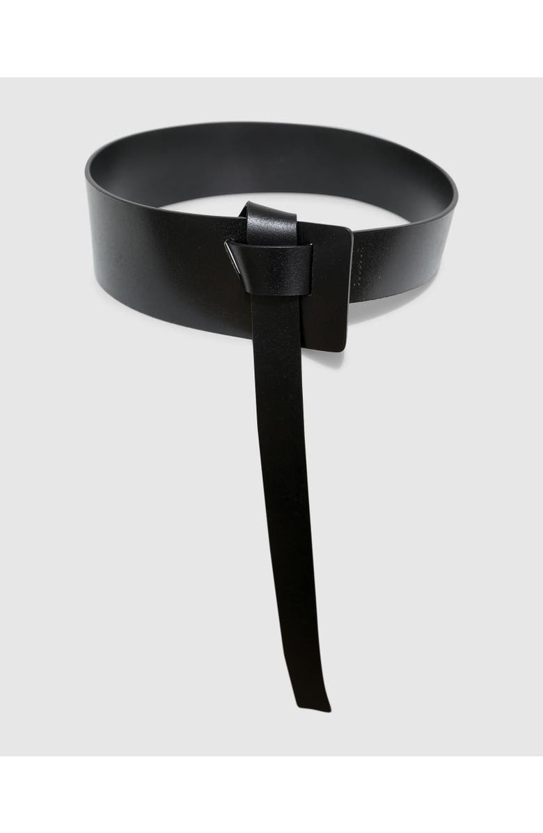 Belle & Bloom Make It To Me Belt, Alternate, color, Black