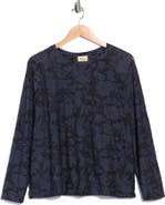 T Tahari Raglan Long Sleeve Top