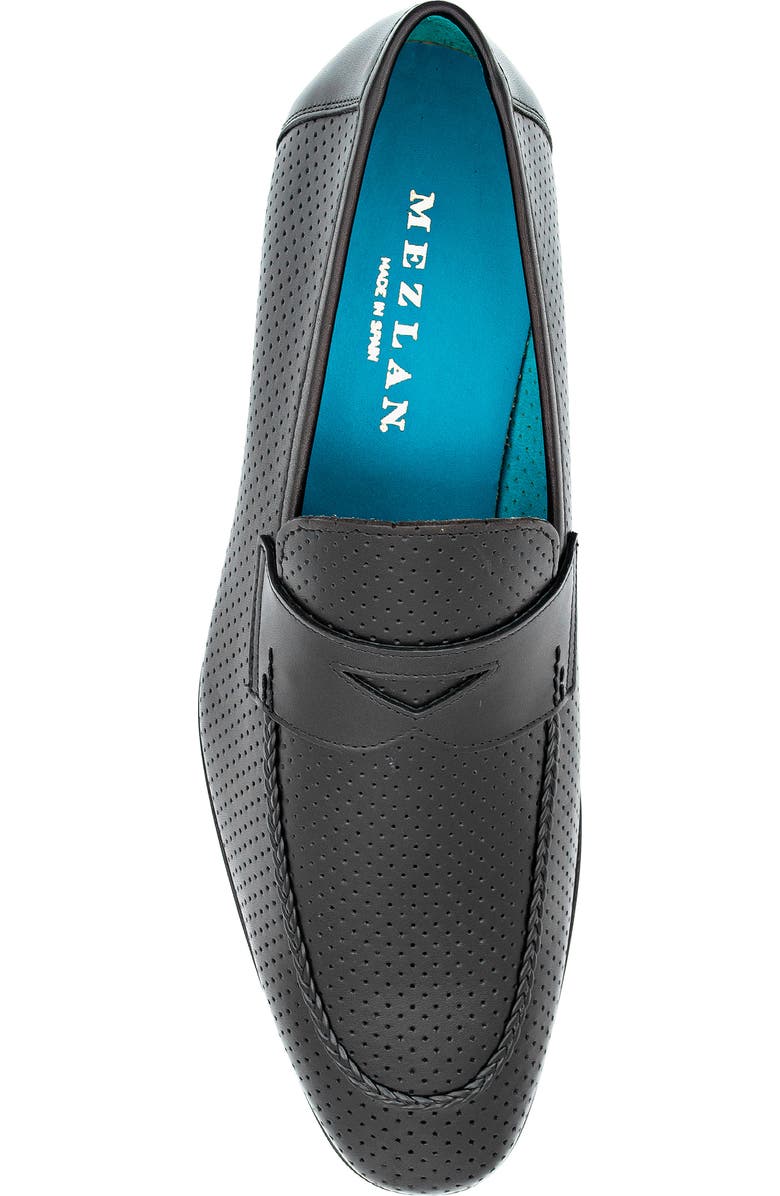 Mezlan Cueva Perforated Penny Loafer, Alternate, color,