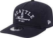 New Era Men's New Era Navy Seattle Mariners Stacked 19TWENTY Adjustable Hat