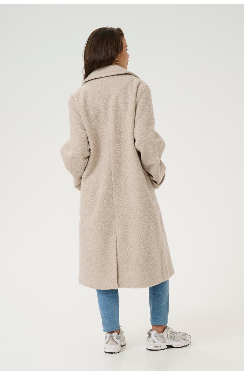 Kaffe Anne Long Coat, Alternate, color, Feather Gray