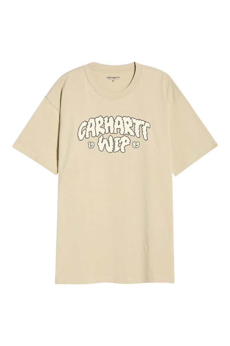 Cloud Script Cotton Graphic T-Shirt, Alternate, color, BARCHAN