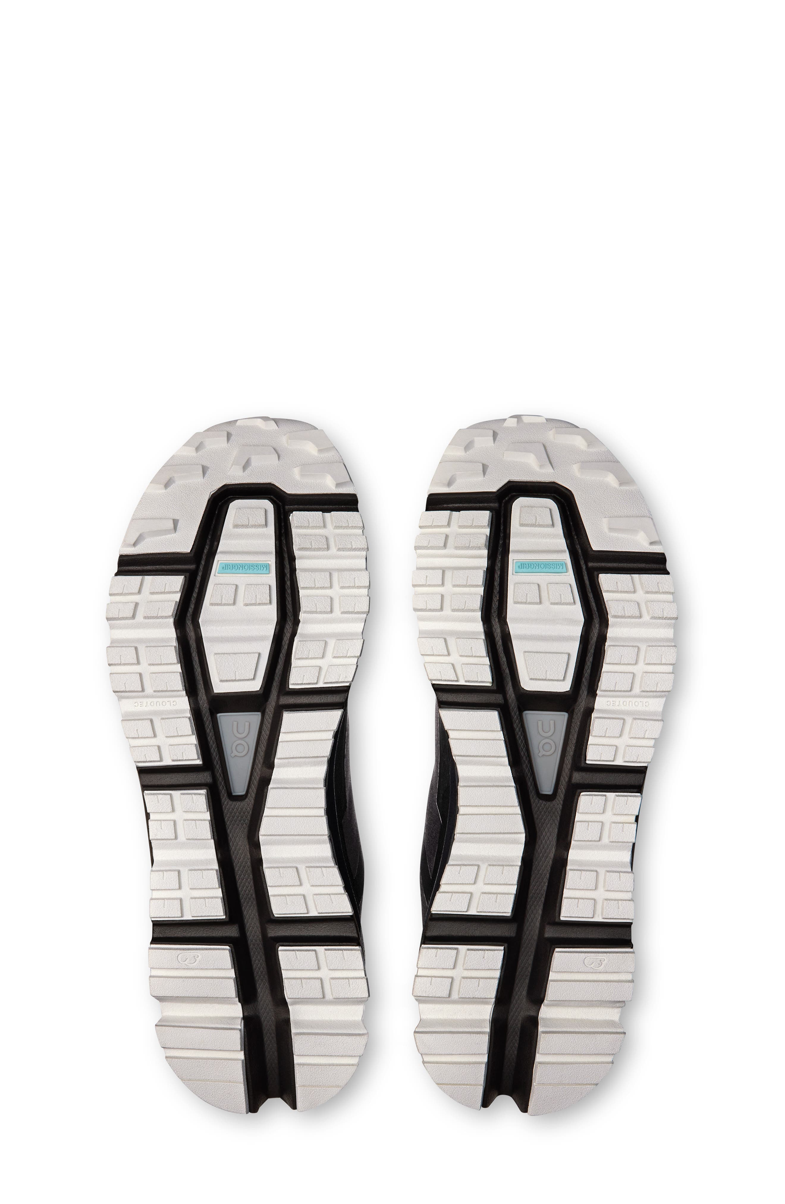 On Kids' Cloudhero Waterproof Running Shoe, Alternate, color, Magnet/ Black