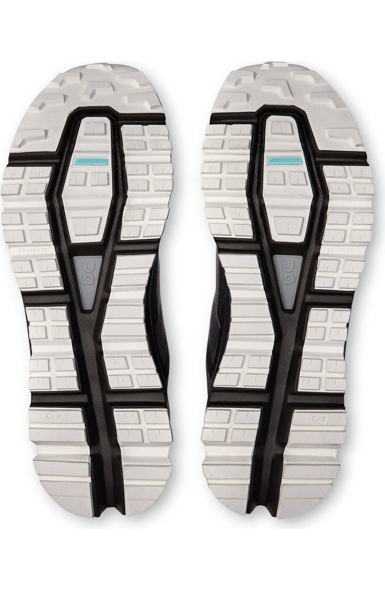 On Kids' Cloudhero Waterproof Running Shoe, Alternate, color, Magnet/ Black