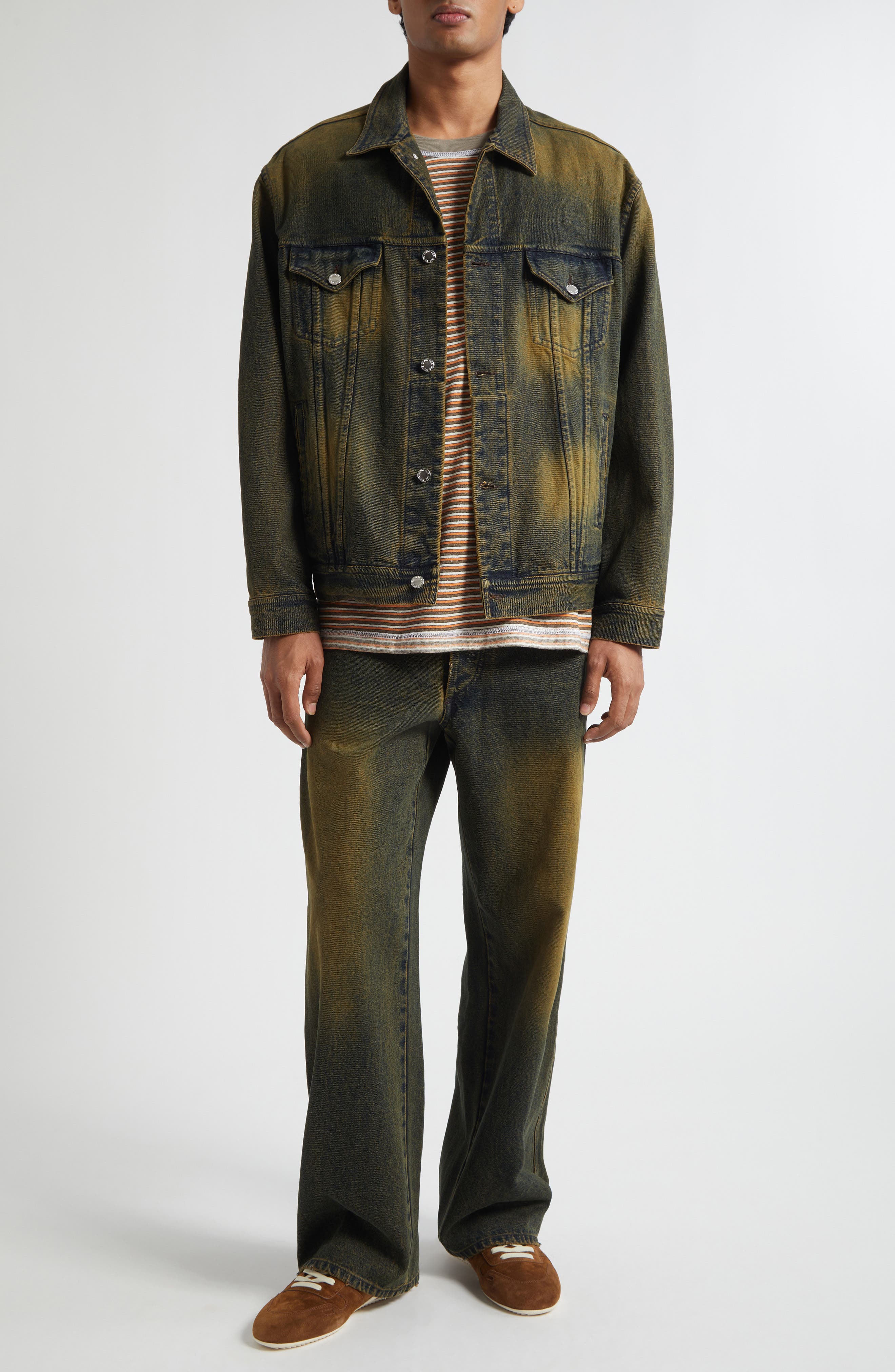 Oversize Denim Worker Jacket - image 2