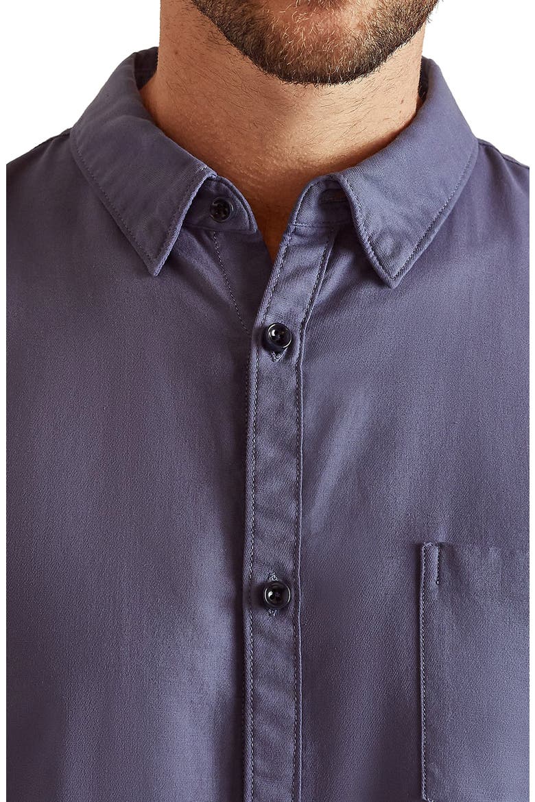 Cori Woven Top, Alternate, color, BLUE INDIGO