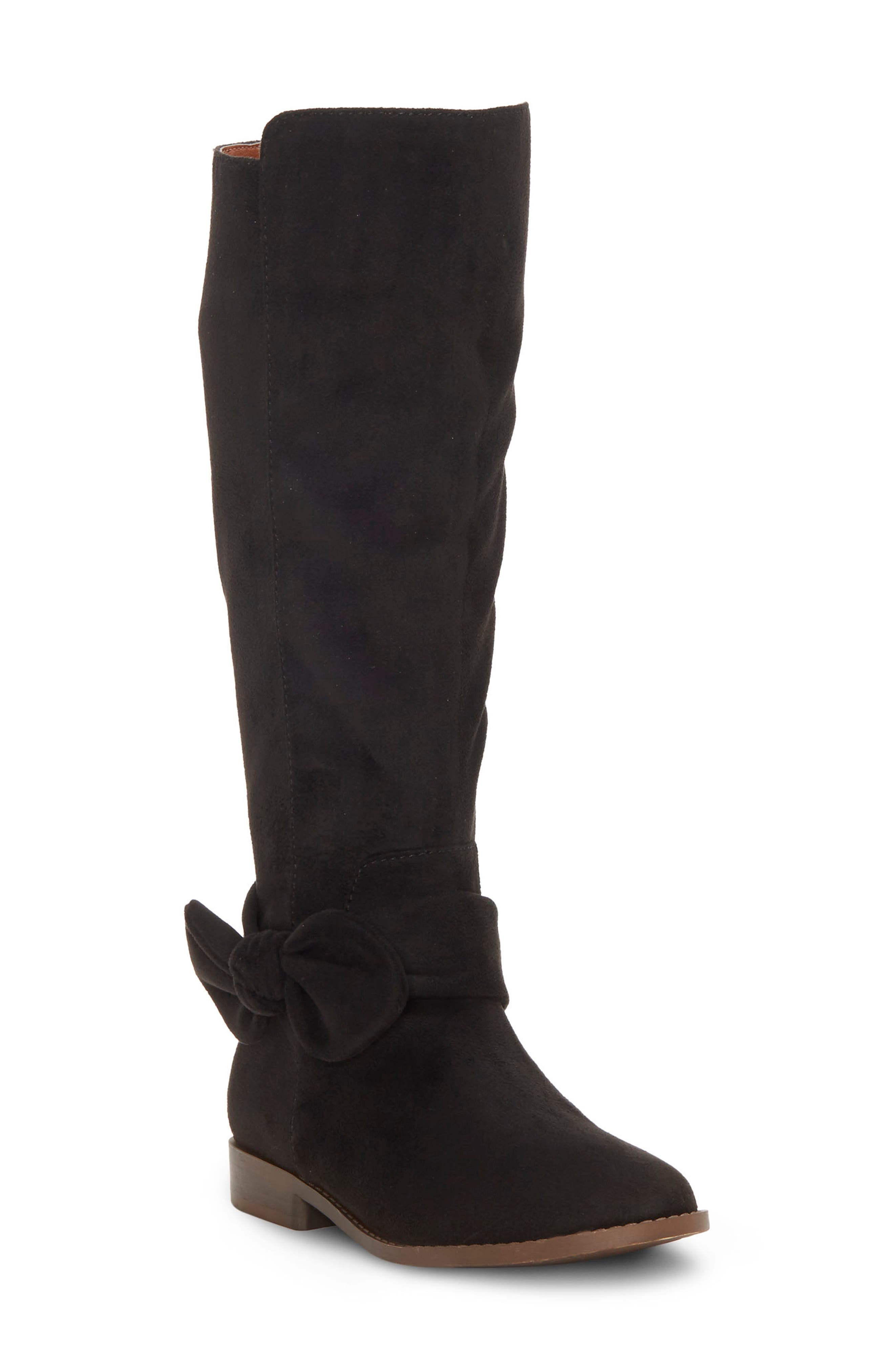 Lucky Brand Luschia Tall Bow Boot, Main, color, 