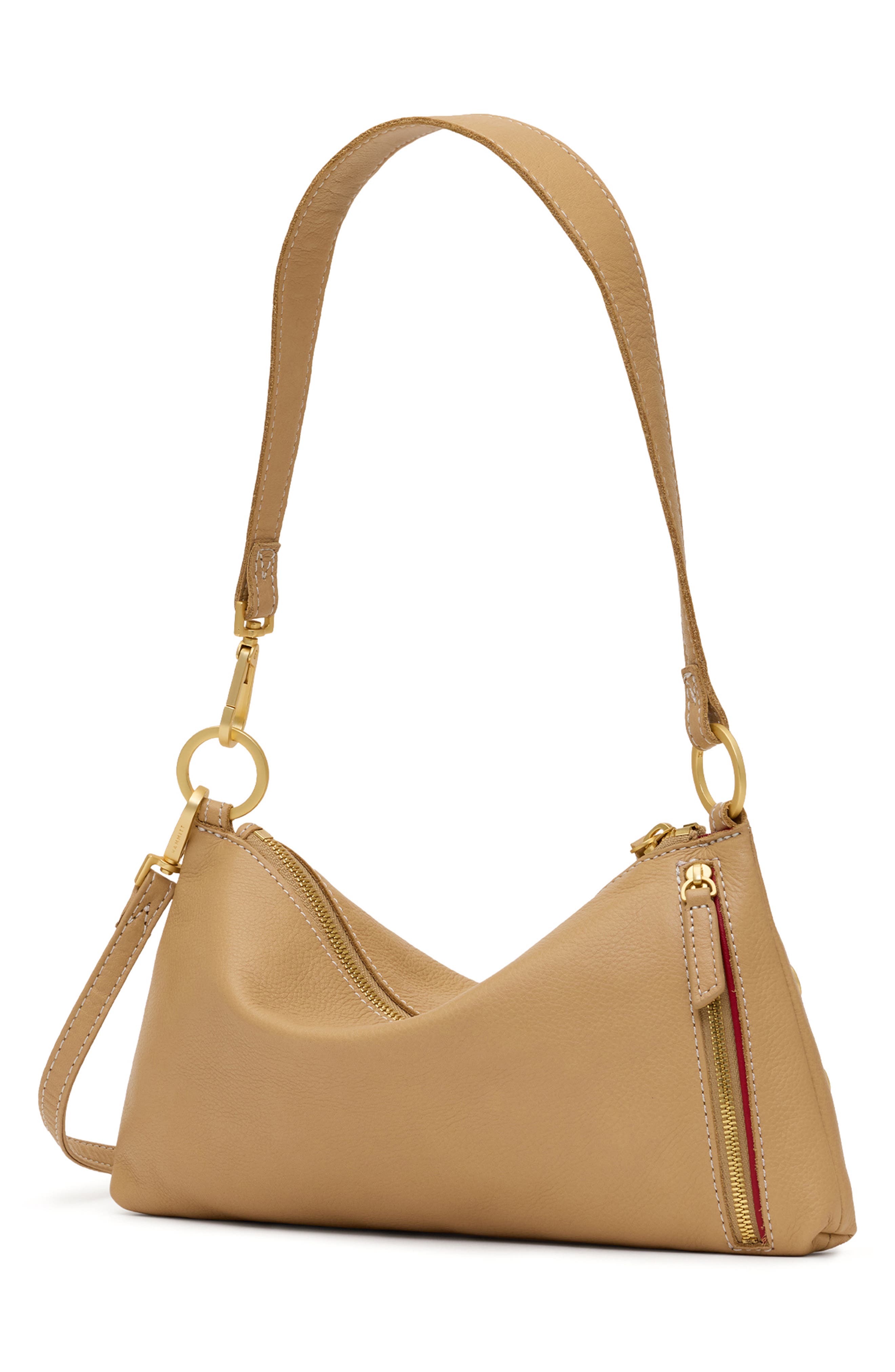 HAMMITT Kyle Shoulder Bag, Alternate, color, Toasty Sand/Brushed Gold