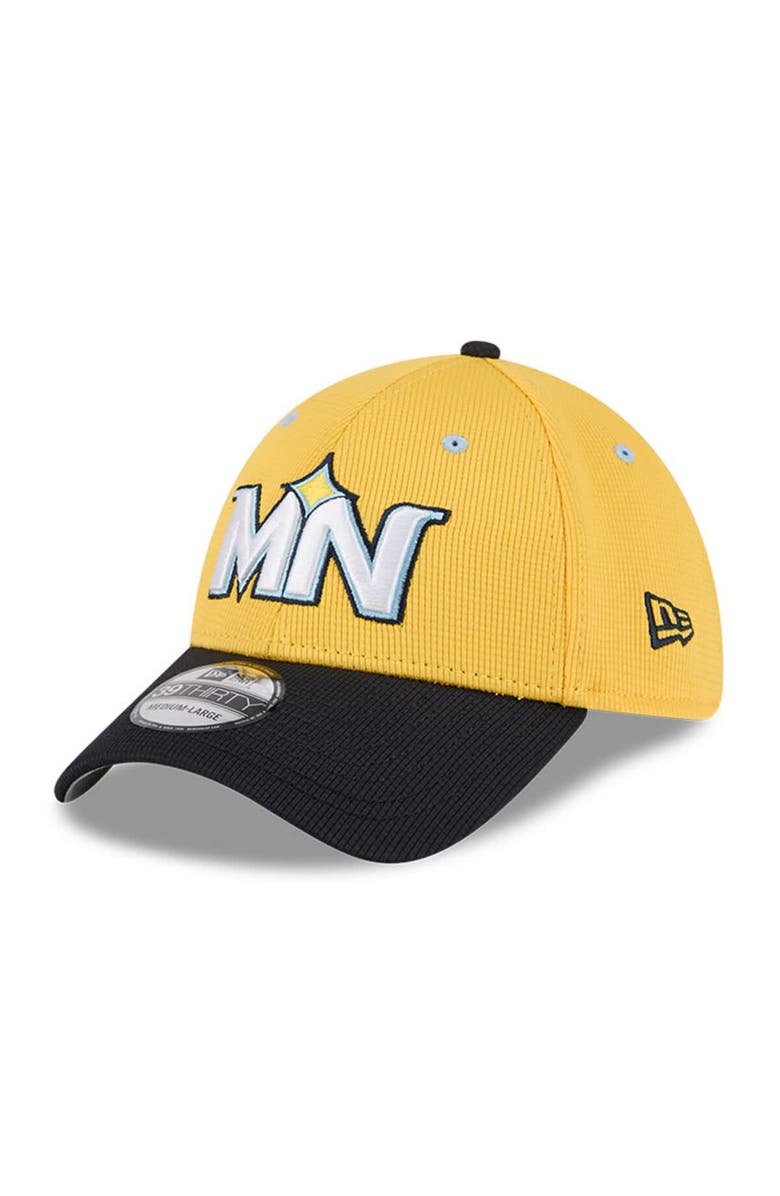 New Era Men's New Era Yellow/Black Minnesota Twins City Connect Batting Practice 39THIRTY Flex Hat, Alternate, color, Yellow