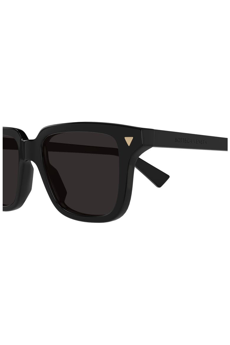 50mm Square Sunglasses, Alternate, color, BLACK