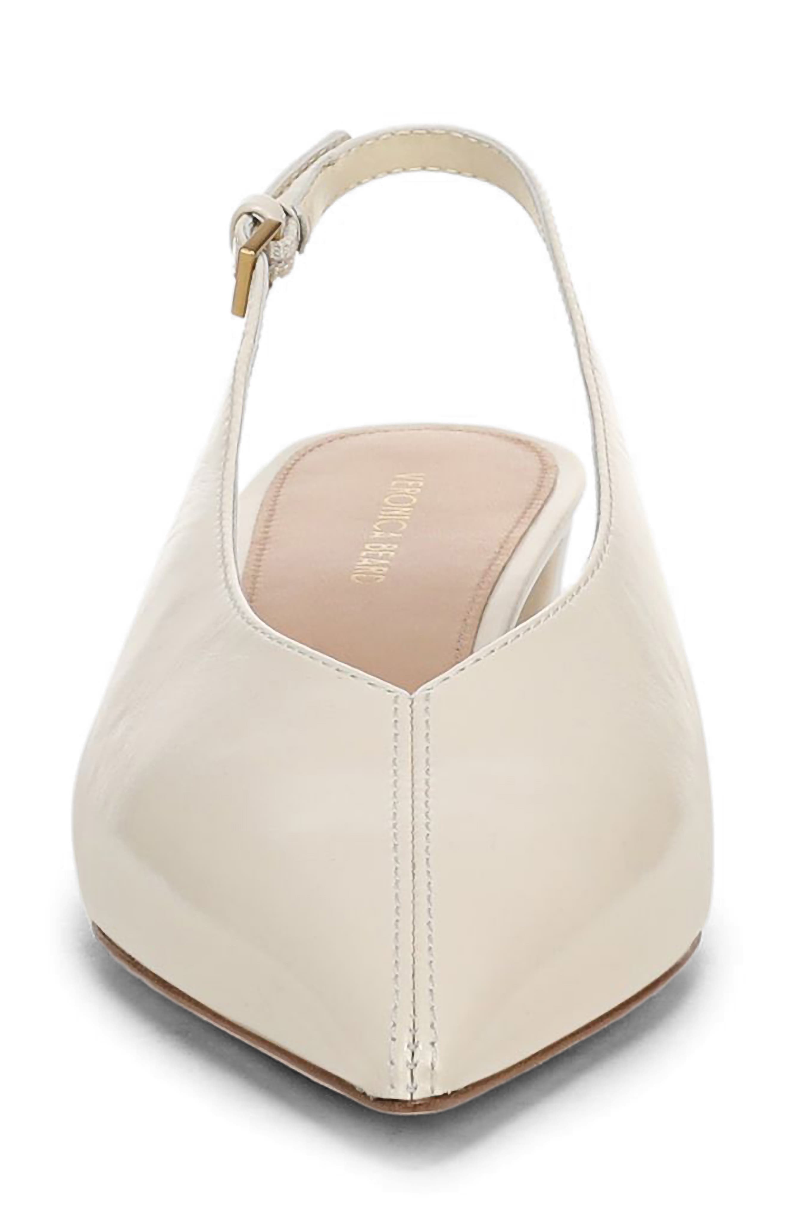 Pamela Slingback Pump, Alternate, color, LIMESTONE IVORY LEATHER
