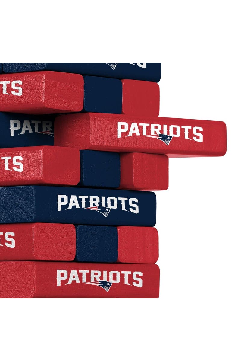 FOCO New England Patriots Stackable Blocks Game, Alternate, color, 