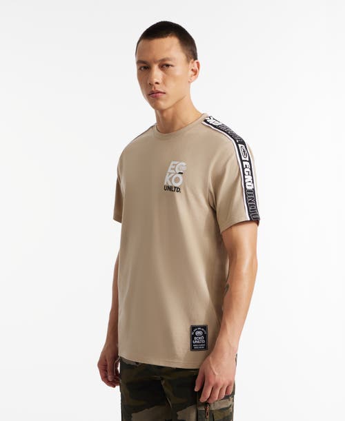 Ecko Unltd . Enrollment Short Sleeve Knit Tee In Taupe
