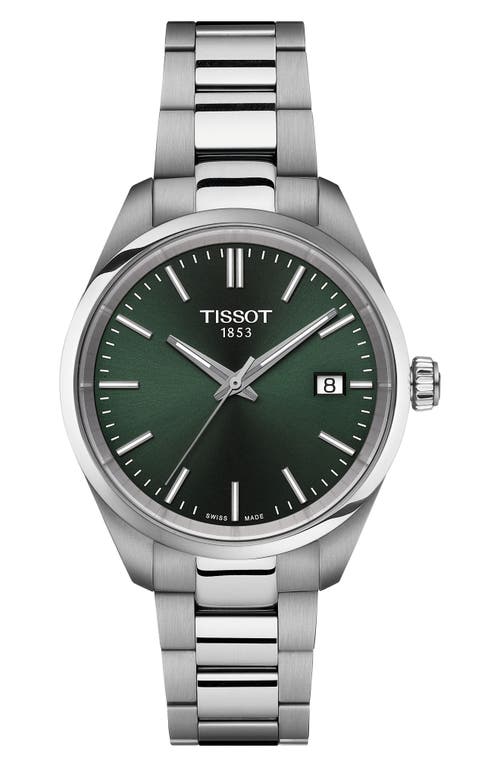 Tissot Pr 100 Quartz Bracelet Watch, 34mm In Green
