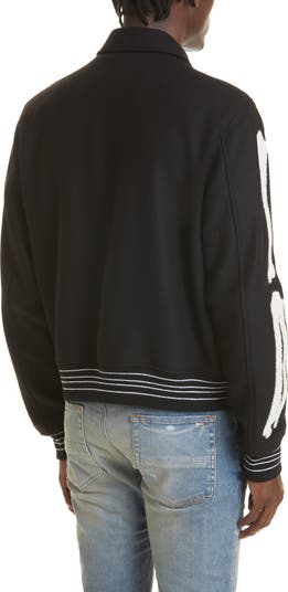 Bones Wool Varsity Jacket