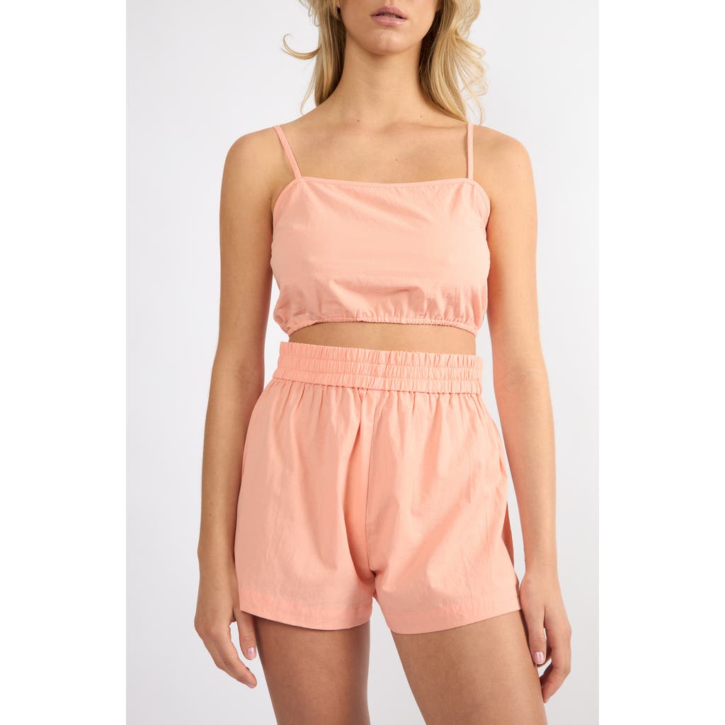 Viens Avec Moi The Everyday Mini Top In Orange