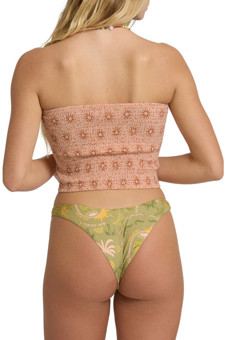 Keep It Simple Smocked Tube Top, Alternate, color, LIGHT PEACH