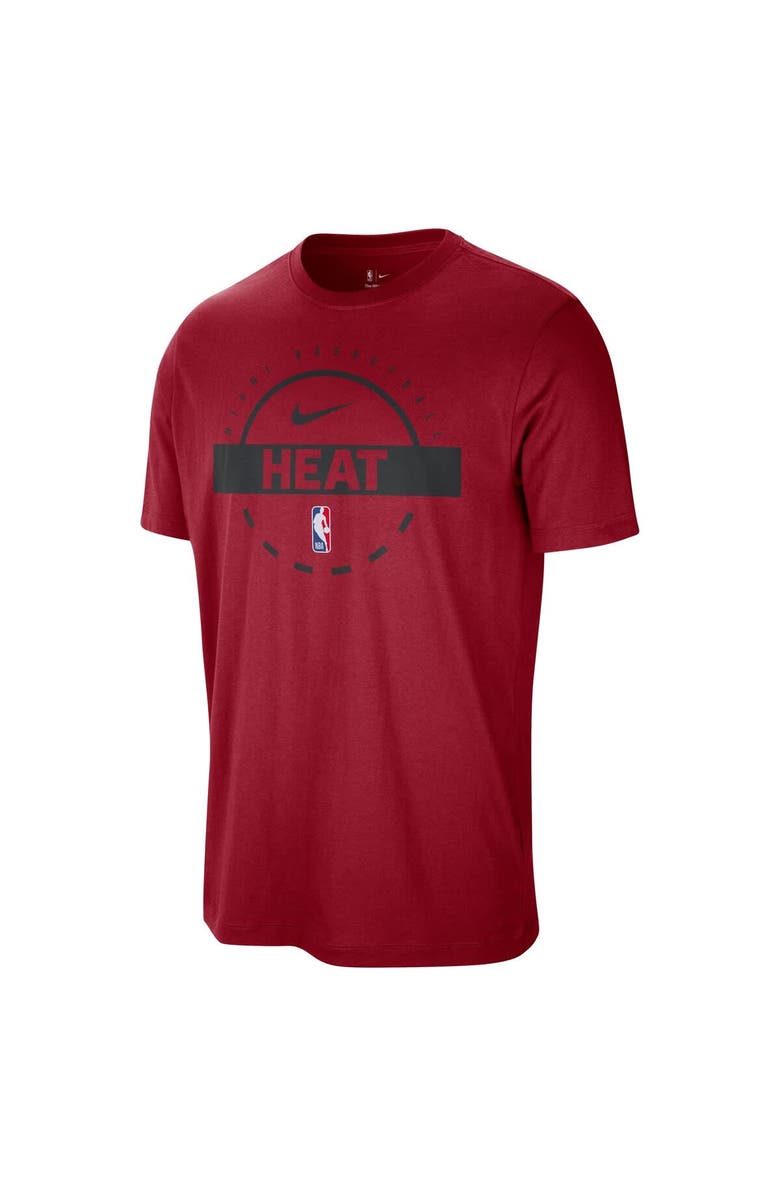 Nike Men's Nike Red Miami Heat Authentic Practice T-Shirt, Alternate, color, Red