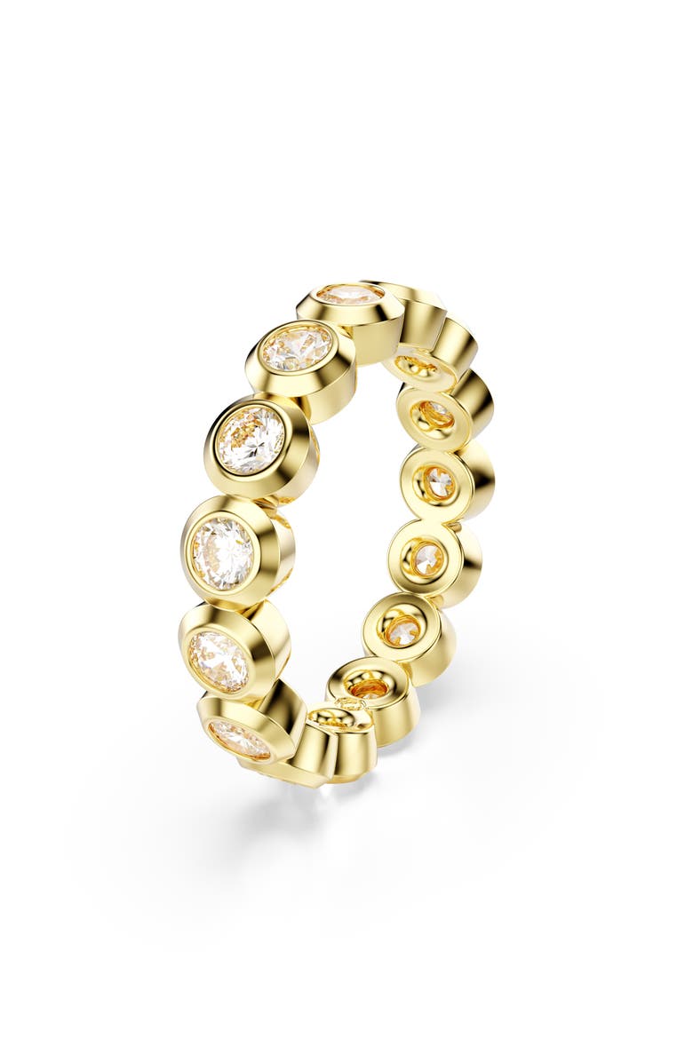 Swarovski Imber Crystal Eternity Ring, Alternate, color, White/ Gold