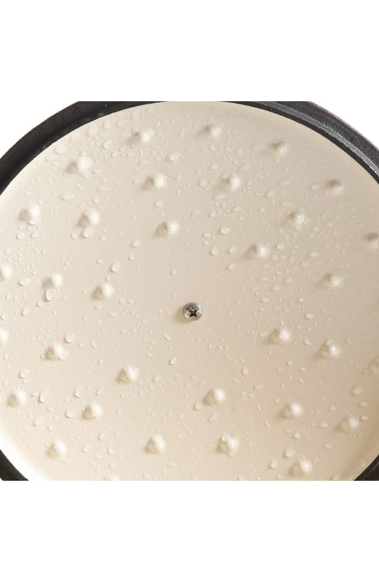 Crock-pot 5 Quart Round Enameled Cast Iron Dutch Oven, Alternate, color, Grey