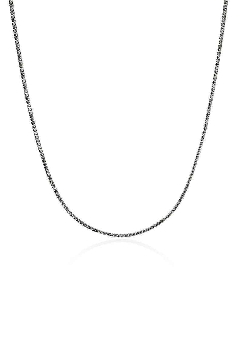 Icon Mini Necklace, 1.8mm, Main, color, STERLING SILVER
