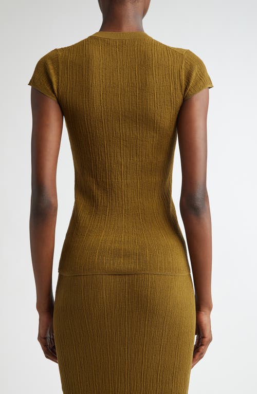 A.l.c Park Short-sleeve Cardigan In Hazel
