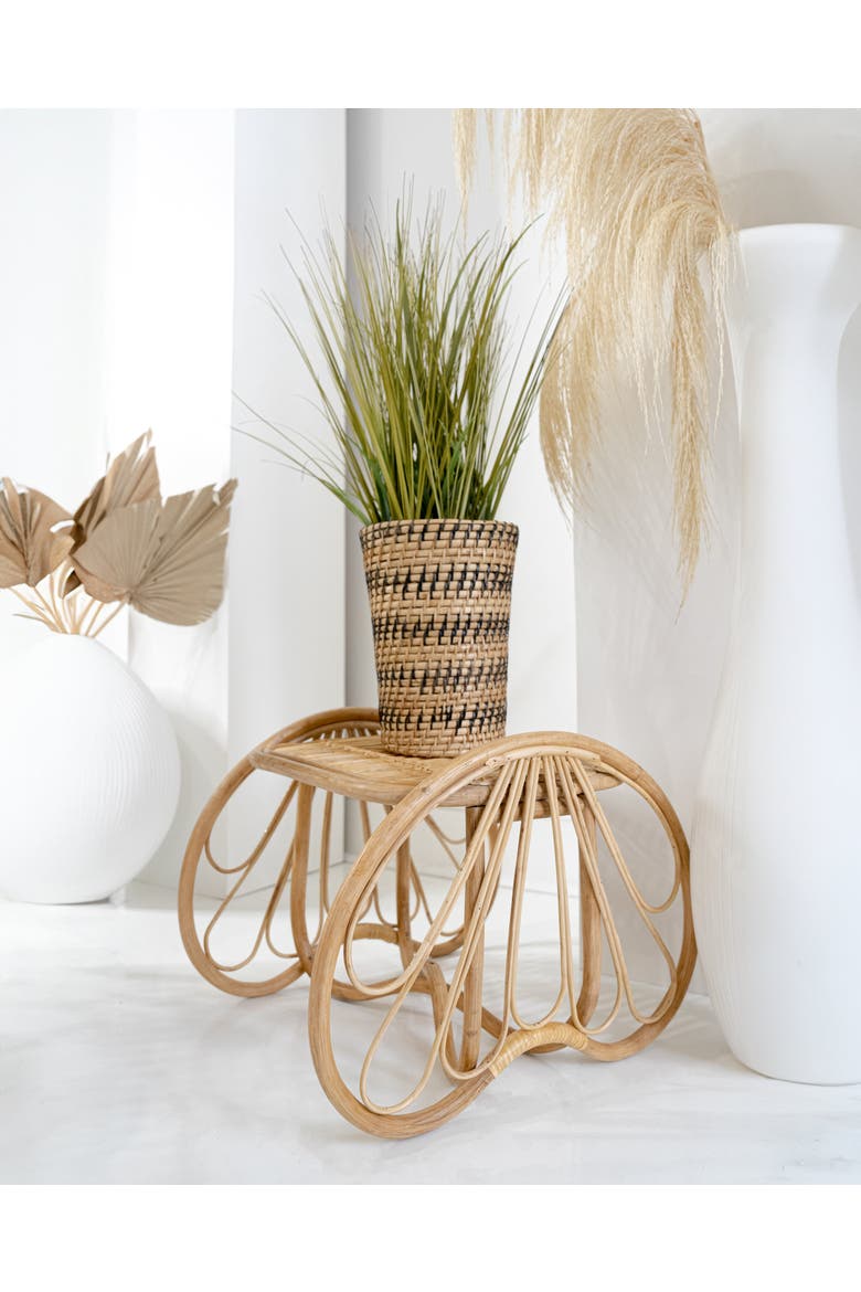 Striped Planter, Alternate, color, Striped