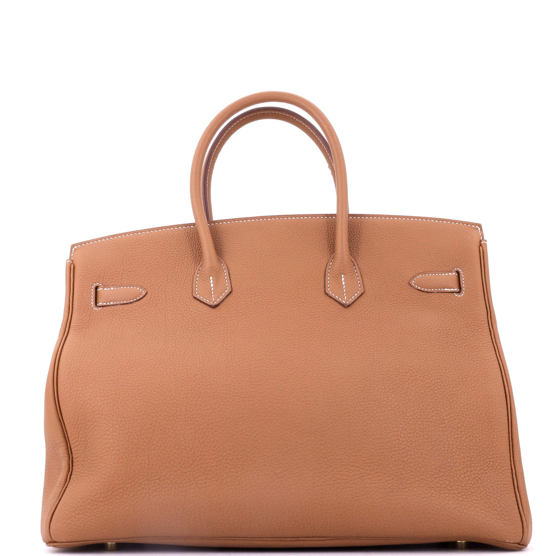 Birkin Handbag Brown Togo with Gold Hardware 35, Alternate, color, Metallic Gold