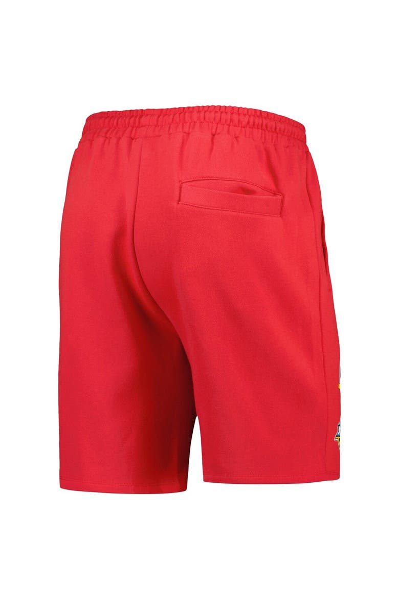 Men's New Era Red Tampa Bay Buccaneers Historic Champs Shorts, Alternate, color, Red