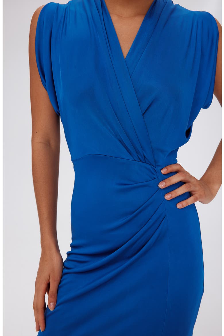 Williams Midi Dress, Alternate, color, SAPPHIRE BLUE