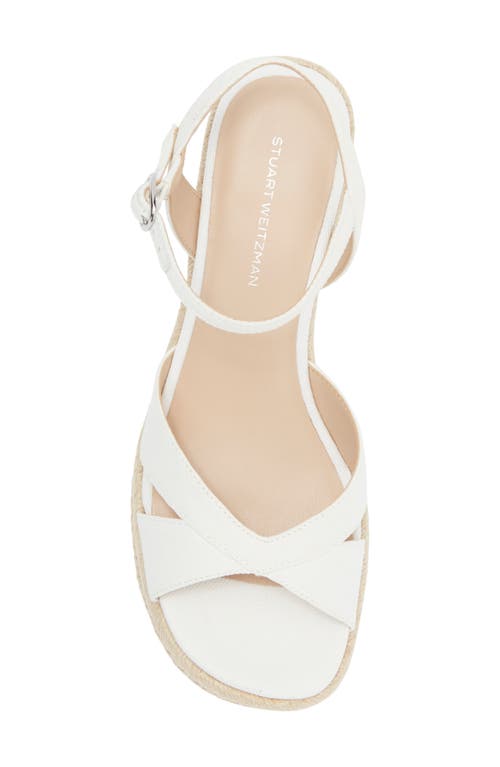 Stuart Weitzman Miami Espadrille Wedge Sandal