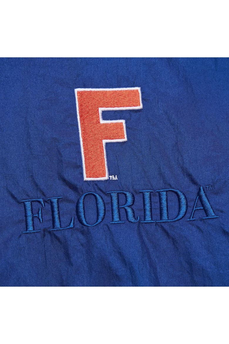 Men's Mitchell & Ness Royal Florida Gators Anorak Vintage Logo Half-Zip Hoodie Jacket, Alternate, color, Royal