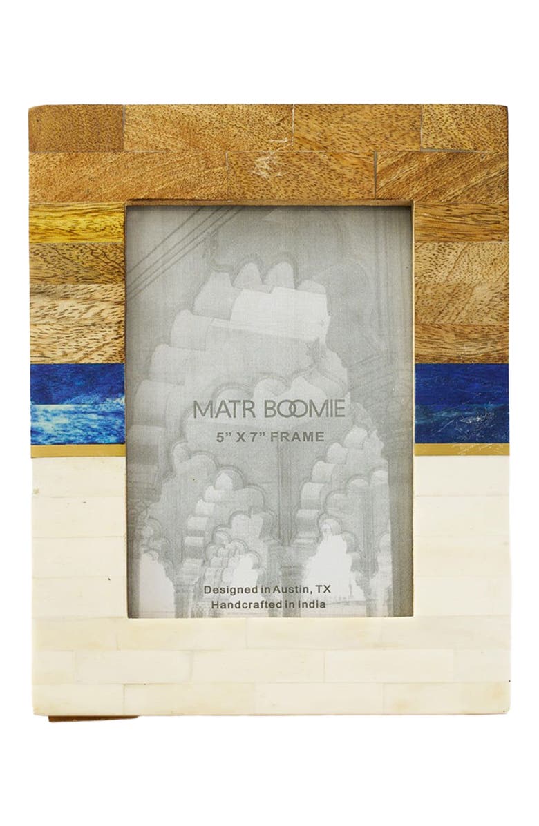 Matr Boomie Kaveri Picture Frame - Carved Bone, Wood, Alternate, color, Multicolor