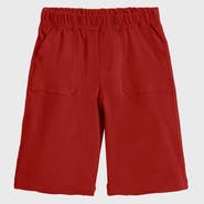 CITY THREADS Baby Boy UPF 50+ Soft 100% Cotton 3-Pocket Jersey Shorts