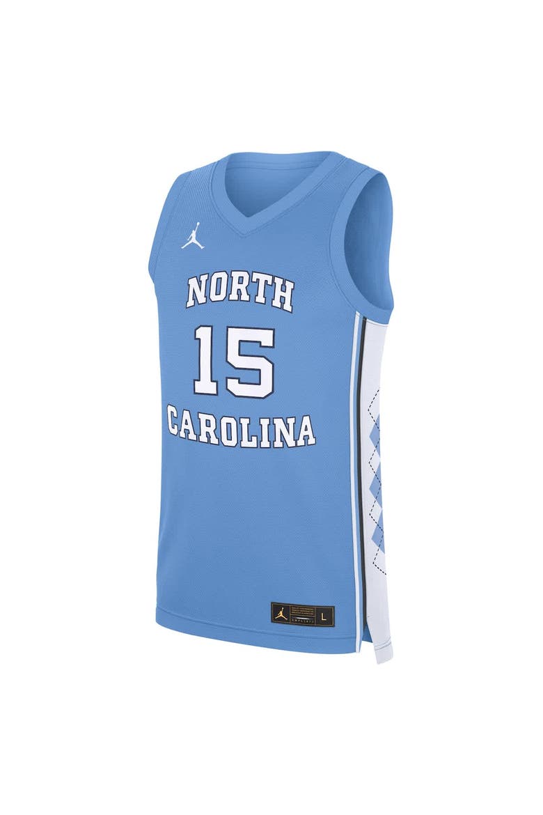Men's Jordan Brand Vince Carter Carolina Blue North Carolina Tar Heels Road Replica Basketball Jersey, Alternate, color, Light Blue