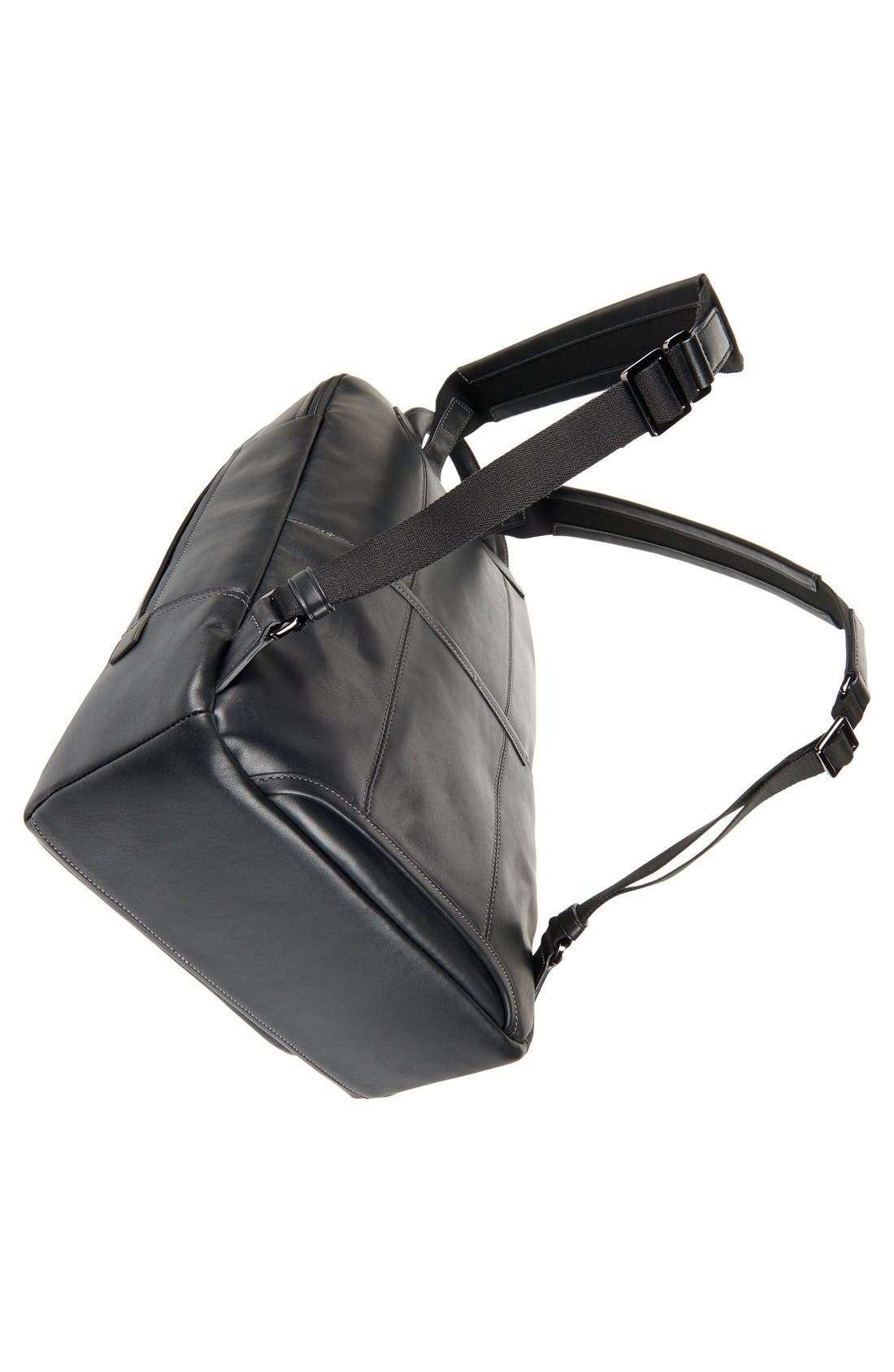 TUMI 'Harrison - Bates' Leather Backpack, Alternate, color, 
