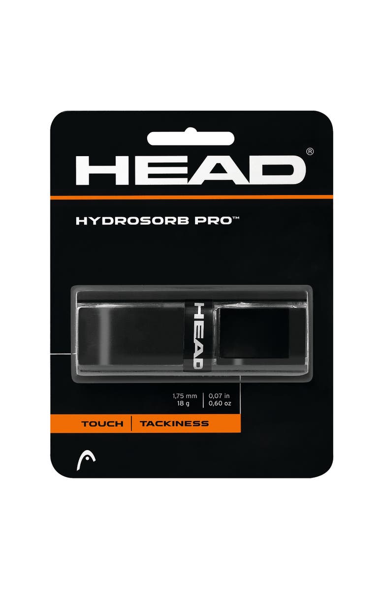 HEAD Hydrosorb Pro Black Replacement Grip, Main, color, Black