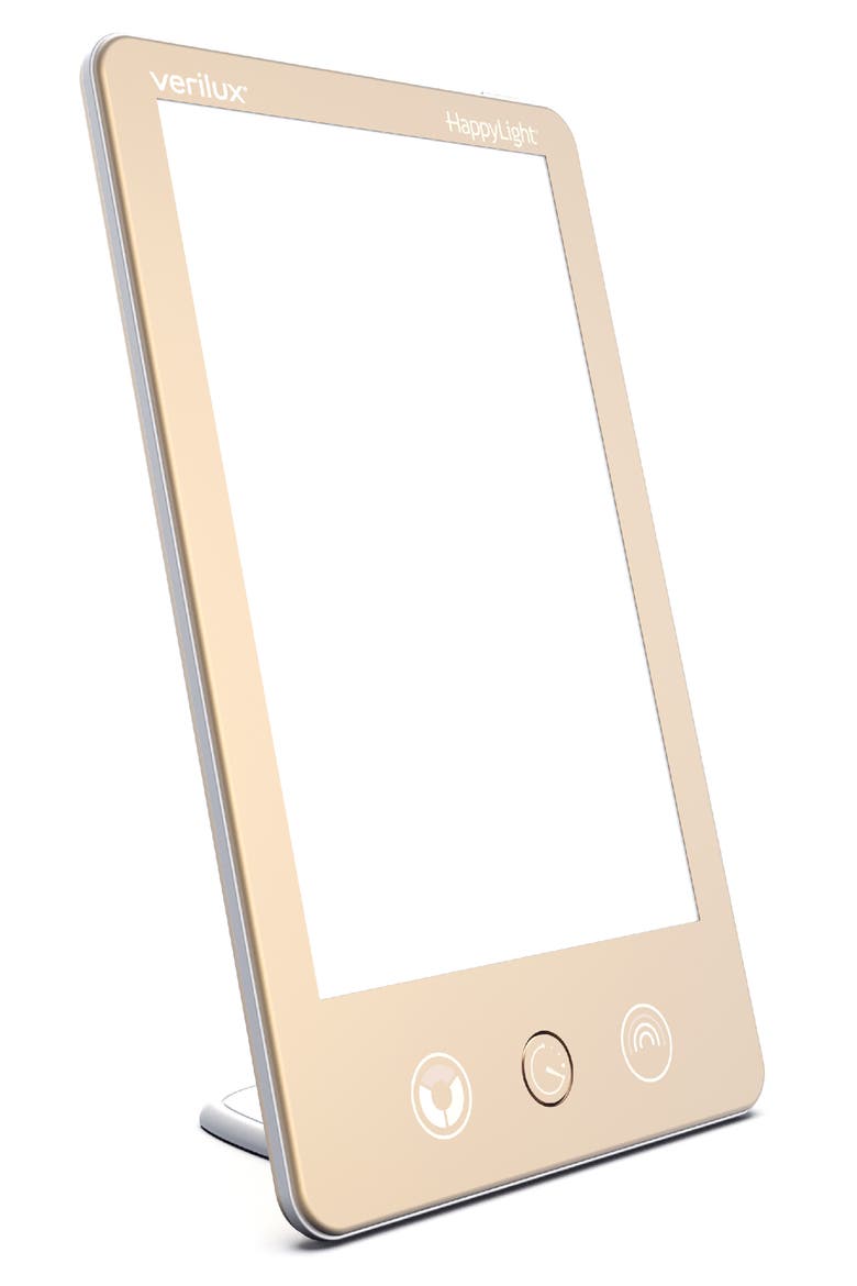 HappyLight® Luxe LED Lamp, Main, color, CHAMPAGNE GOLD