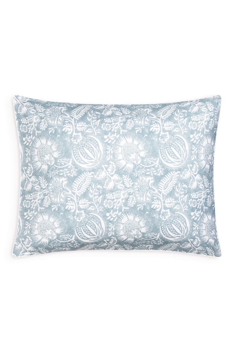 Granada Egyptian Cotton Sham, Main, color, HAZY BLUE