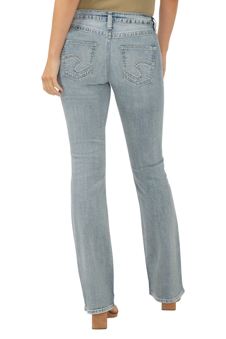 Suki Curvy Mid Rise Bootcut Jeans, Alternate, color, INDIGO