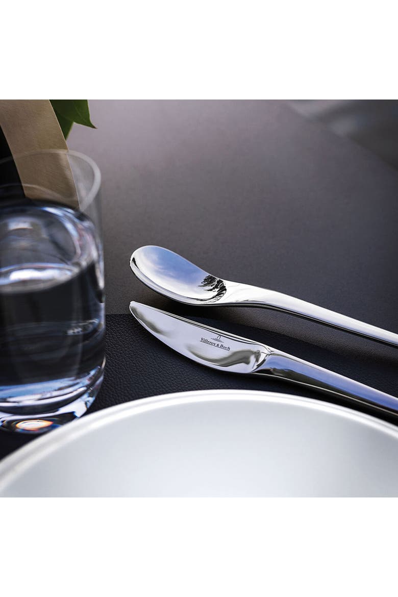 NewMoon 5 Piece Place Set, Alternate, color, stainless steel